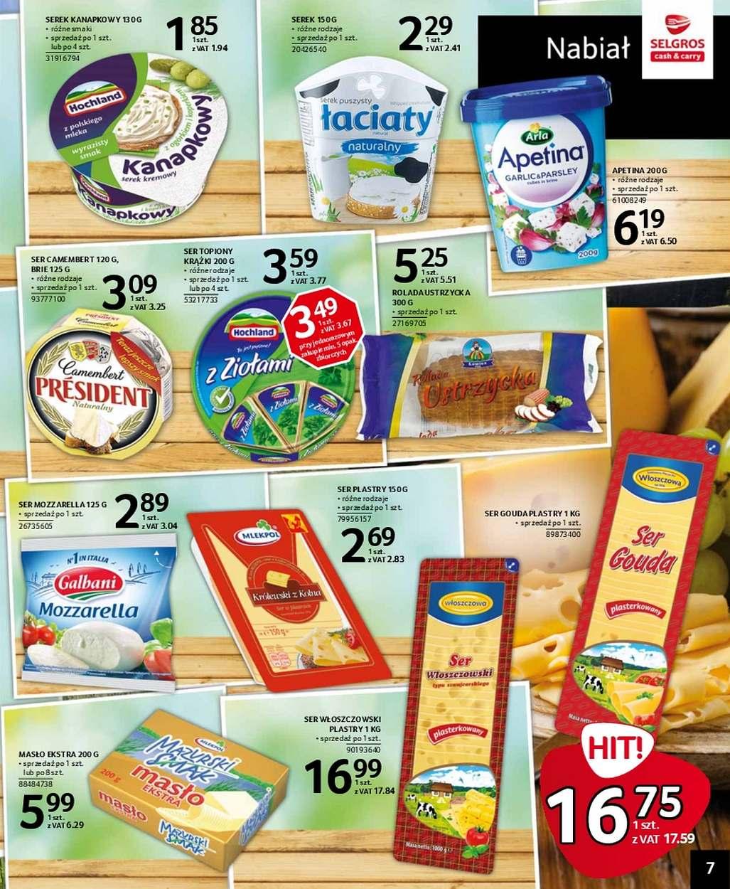 Gazetka promocyjna Selgros str. 7