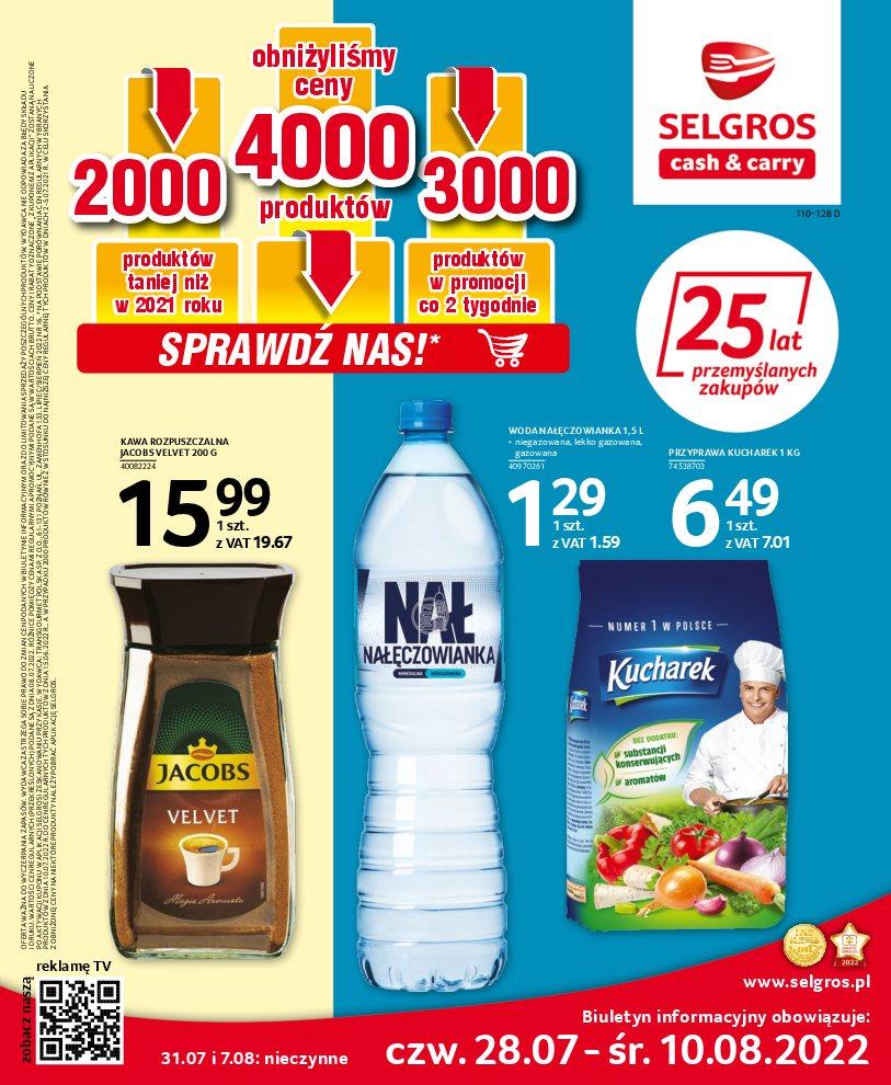Gazetka promocyjna Selgros str. 1