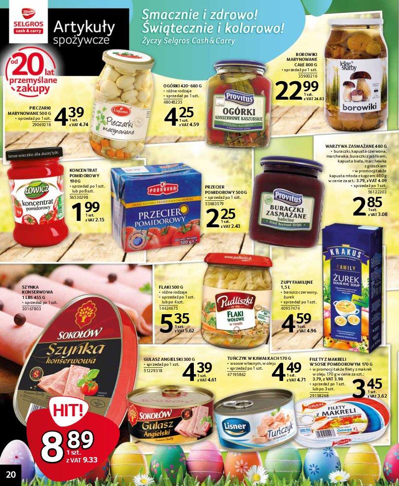 Gazetka promocyjna Selgros str. 20