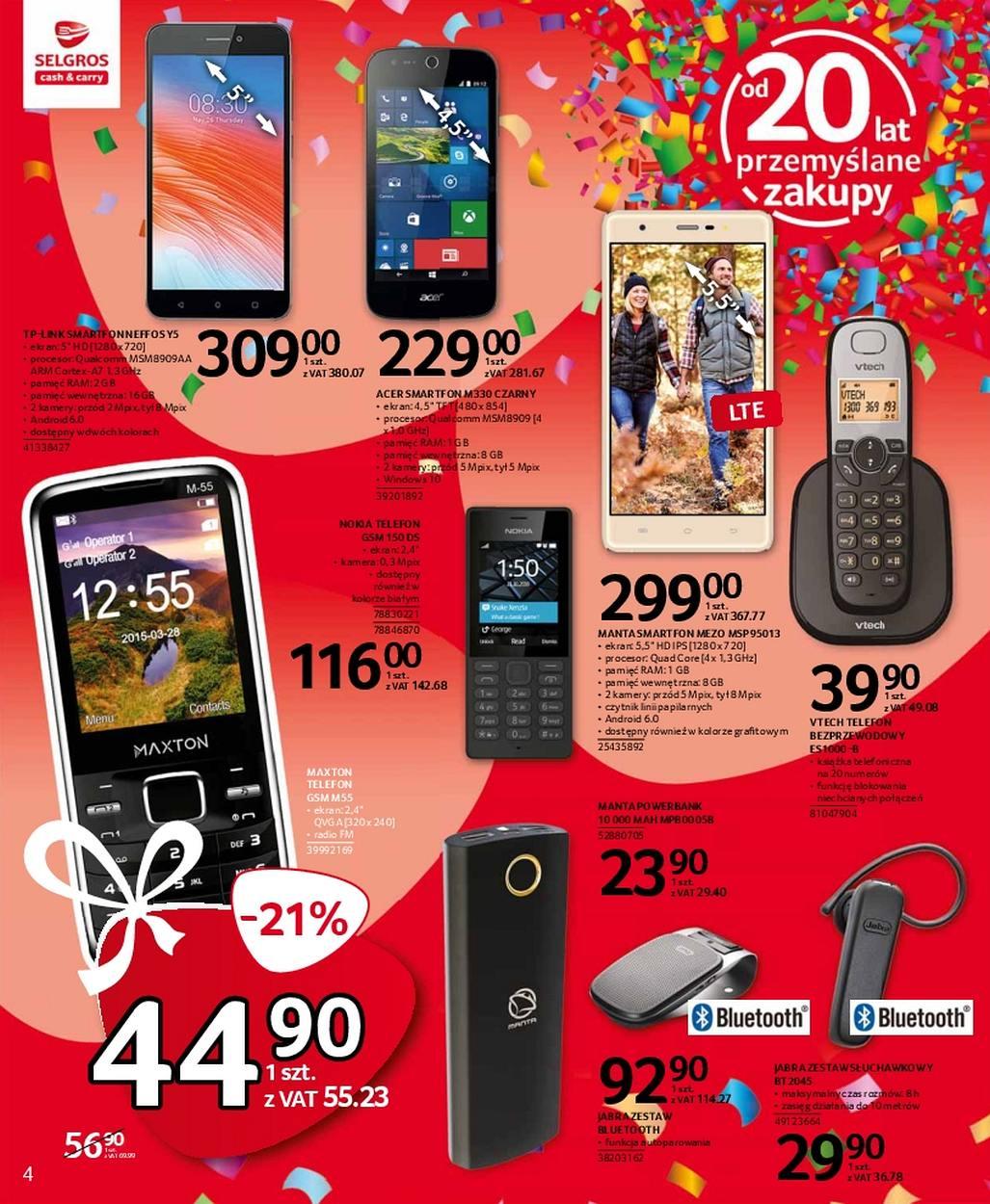 Gazetka promocyjna Selgros str. 4