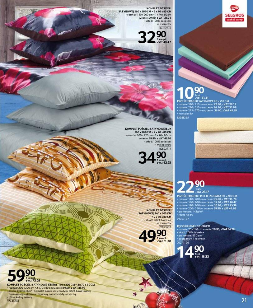 Gazetka promocyjna Selgros str. 21