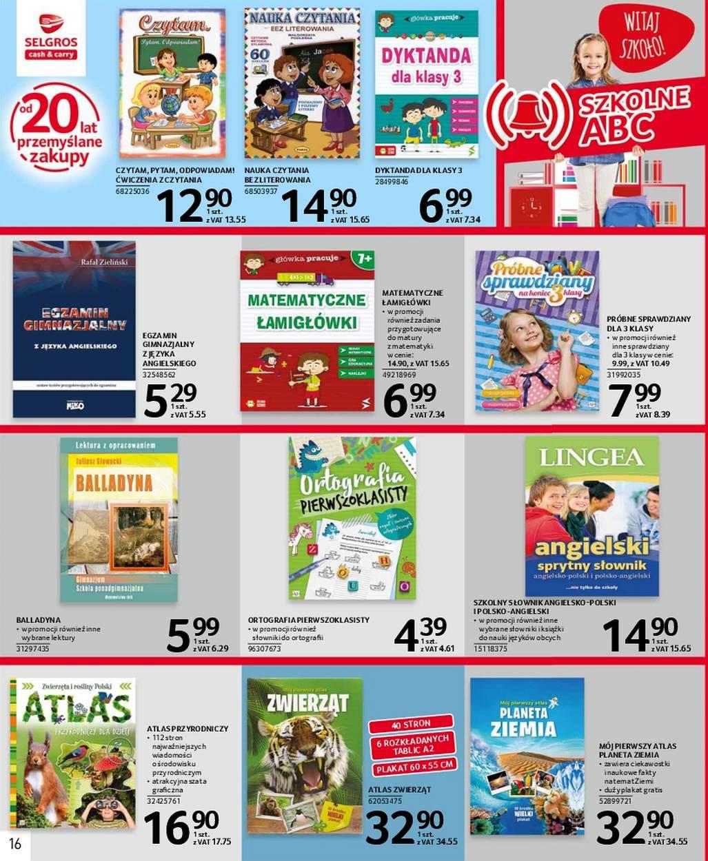 Gazetka promocyjna Selgros str. 16