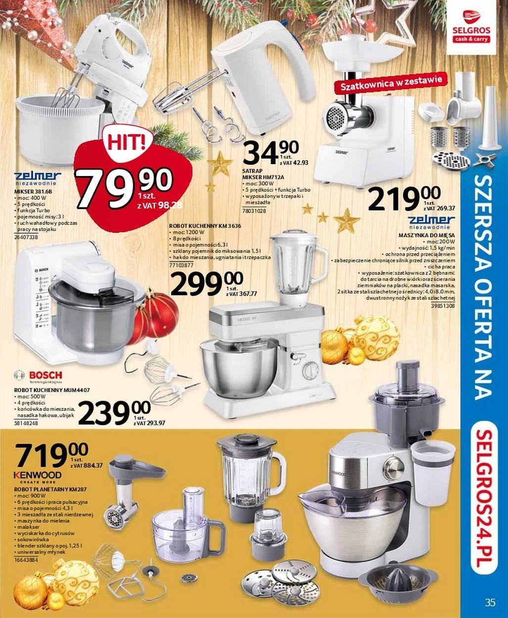 Gazetka promocyjna Selgros str. 35