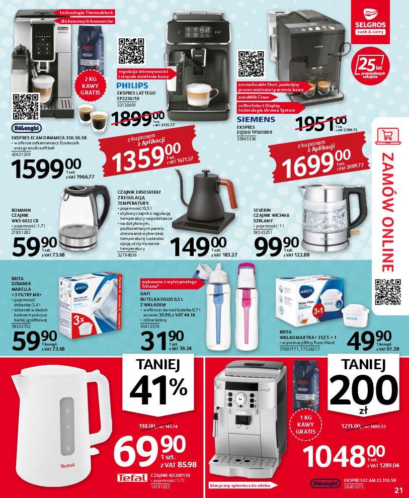 Gazetka promocyjna Selgros str. 21