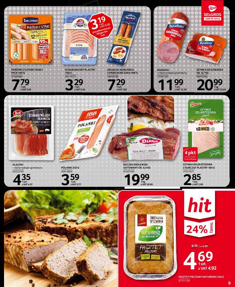 Gazetka promocyjna Selgros str. 9