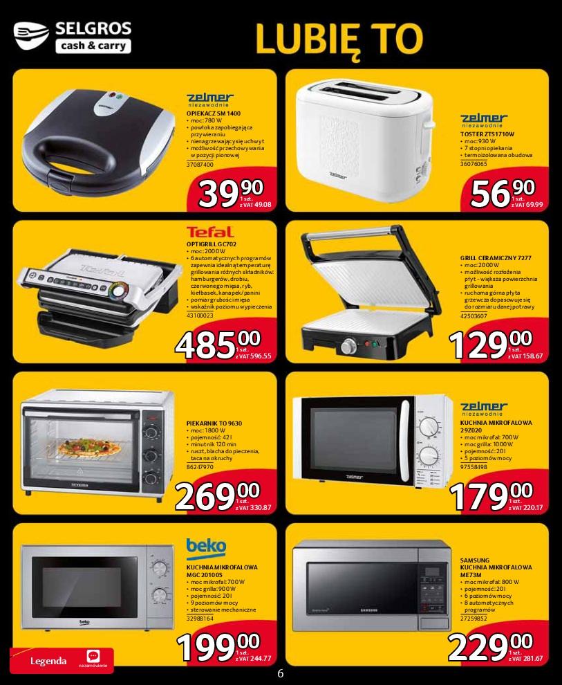 Gazetka promocyjna Selgros str. 6