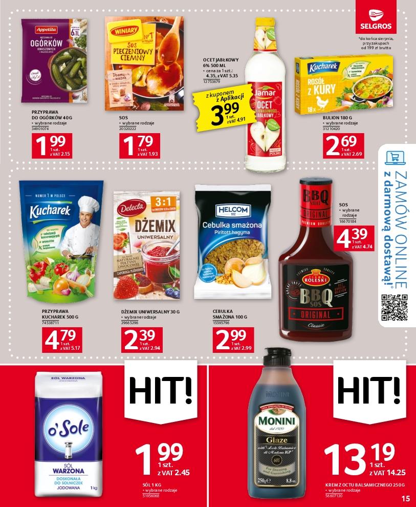 Gazetka promocyjna Selgros str. 15