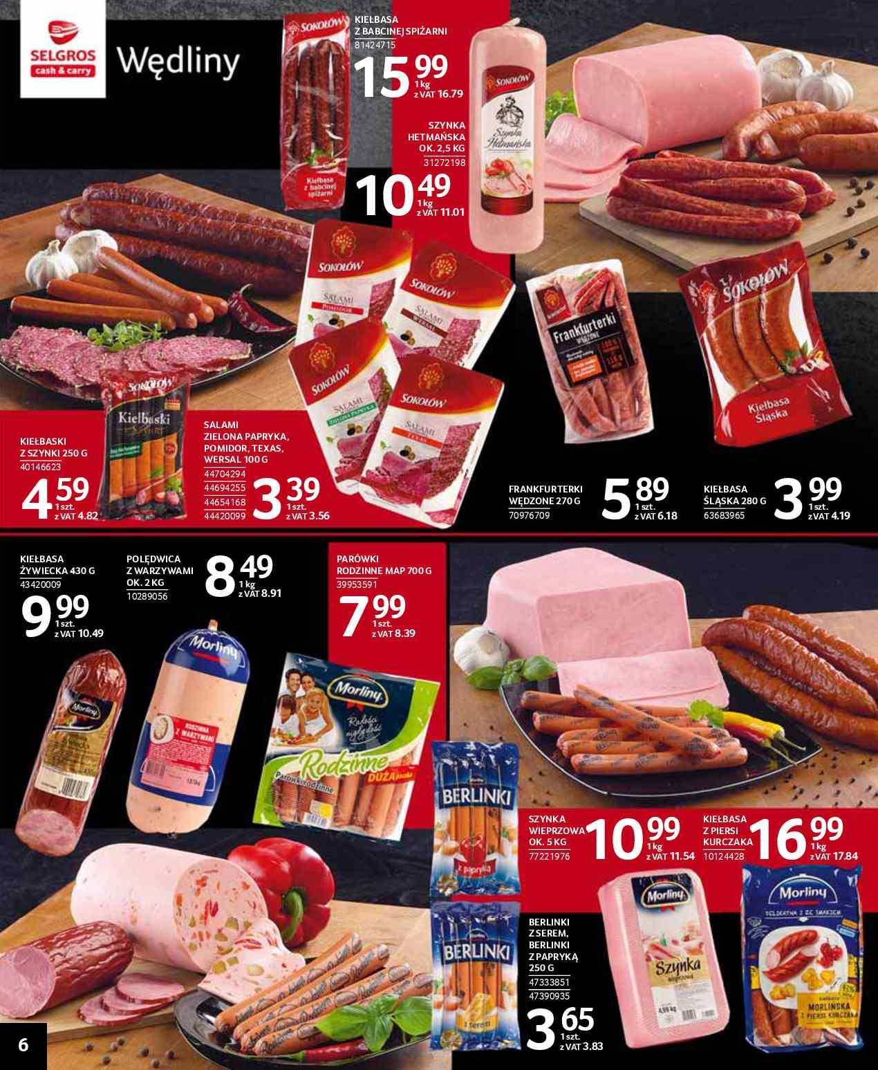Gazetka promocyjna Selgros str. 6