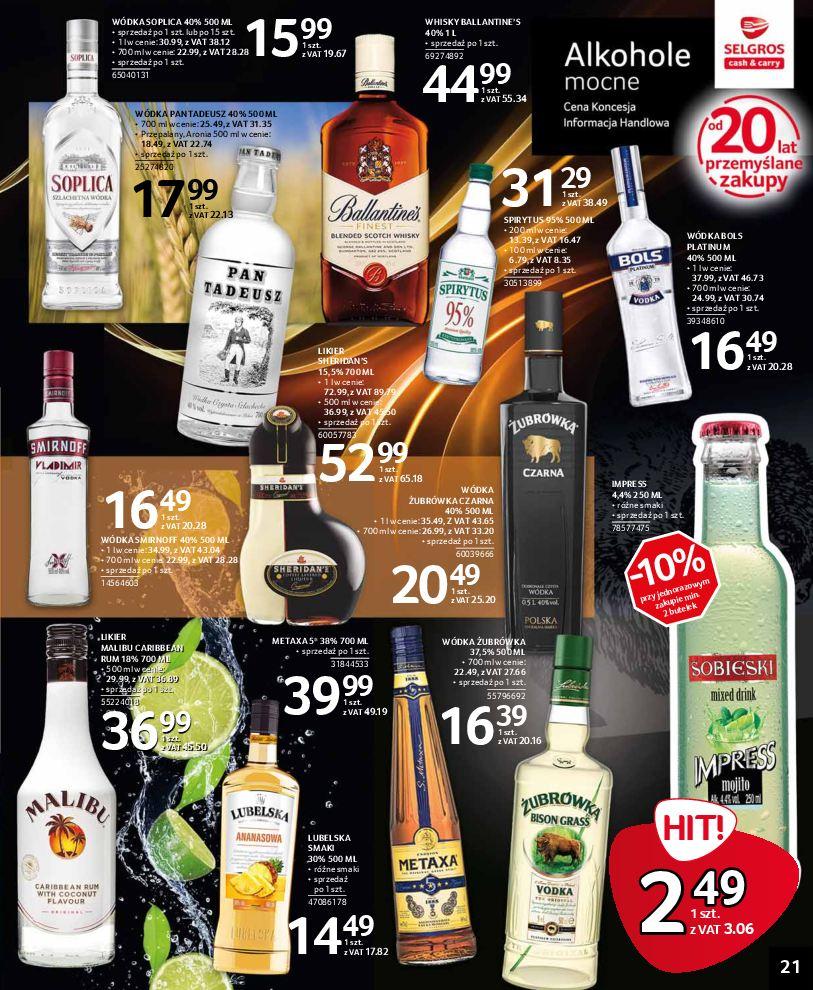 Gazetka promocyjna Selgros str. 21