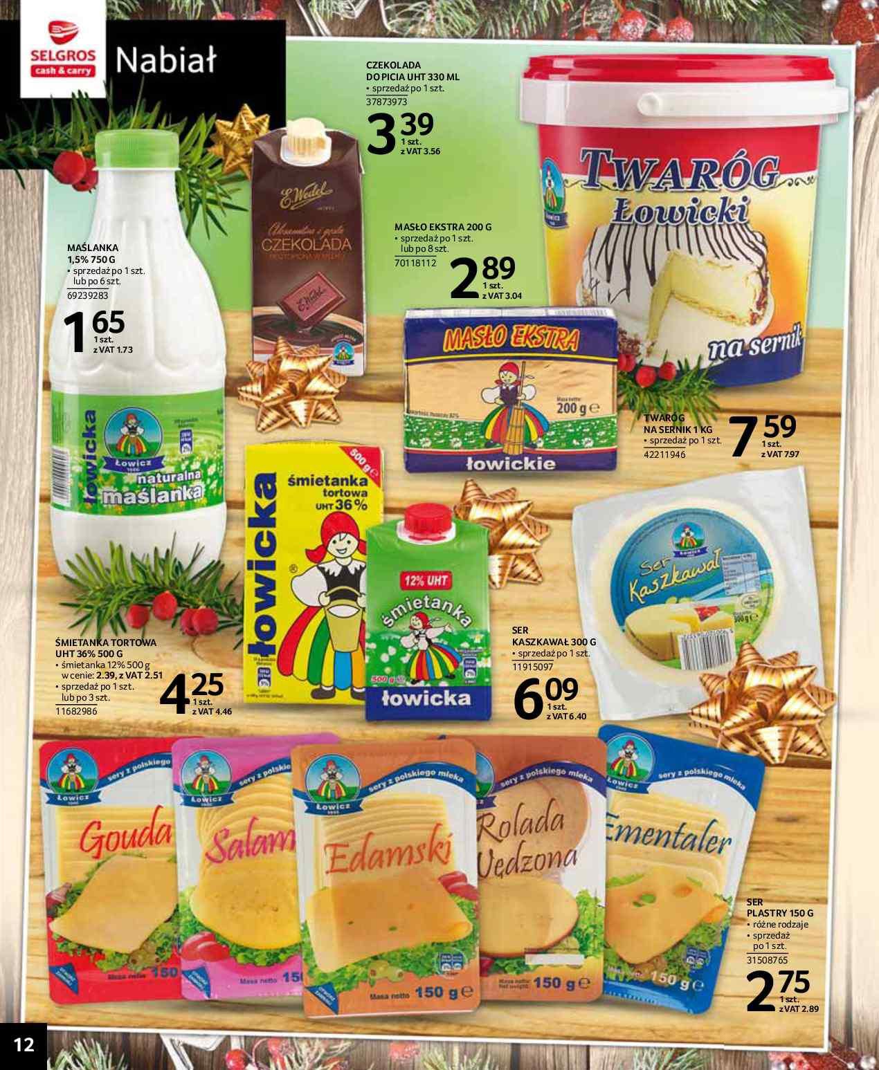 Gazetka promocyjna Selgros str. 12