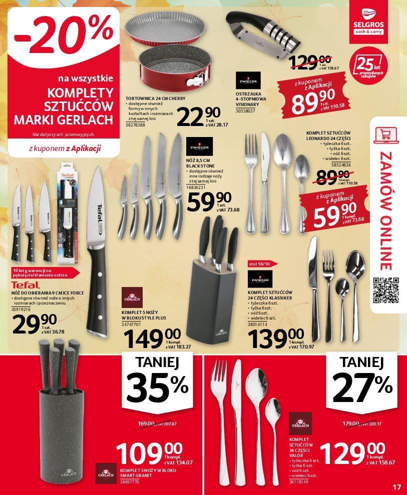 Gazetka promocyjna Selgros str. 17
