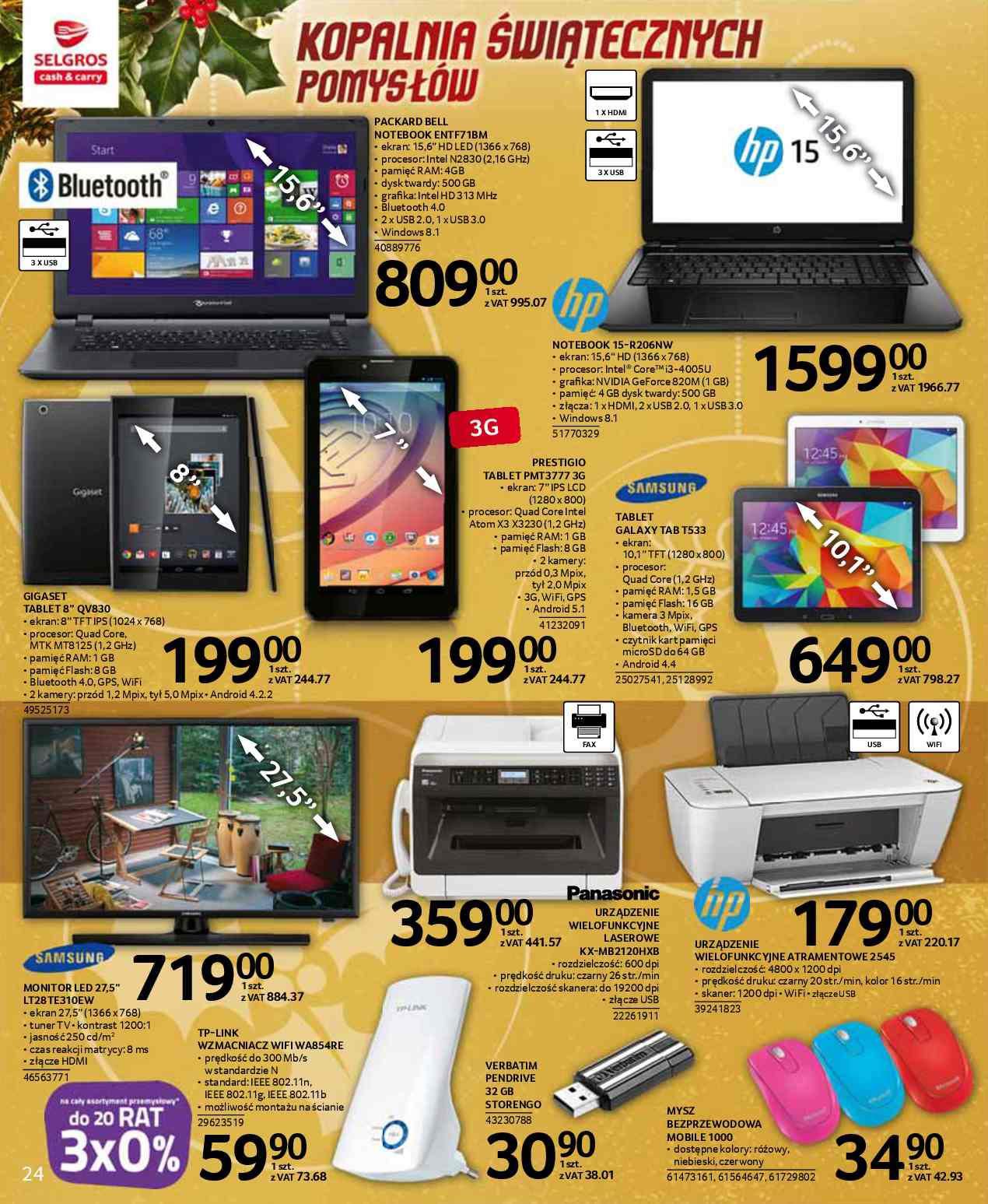 Gazetka promocyjna Selgros str. 24