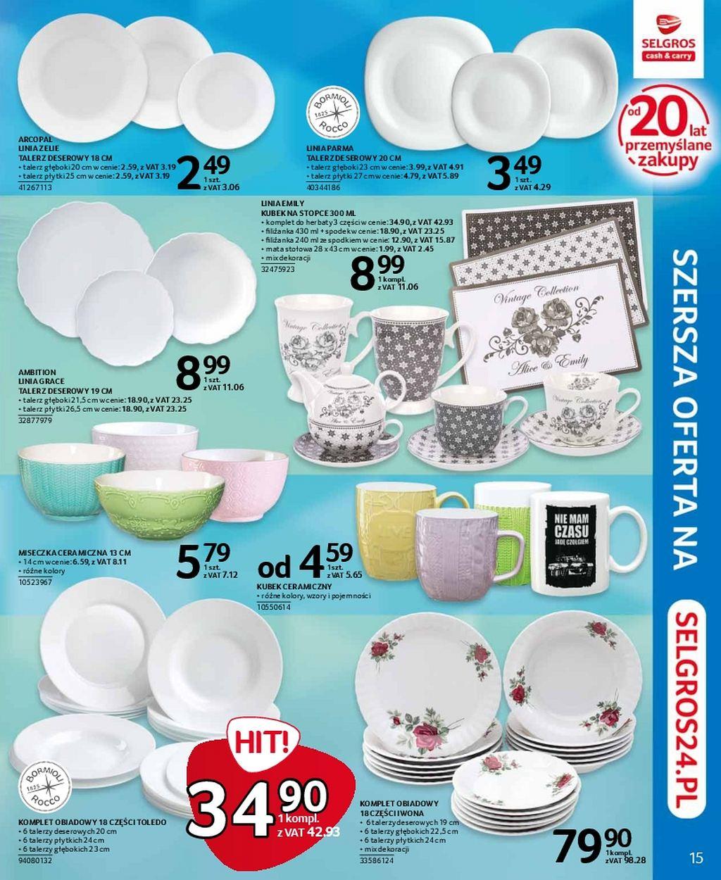 Gazetka promocyjna Selgros str. 15