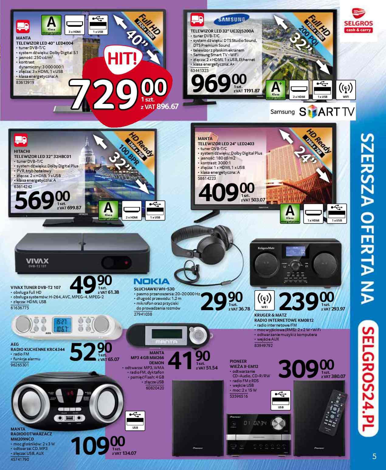 Gazetka promocyjna Selgros str. 5