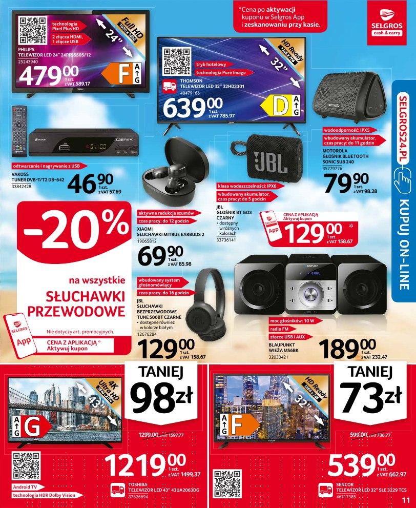 Gazetka promocyjna Selgros str. 11