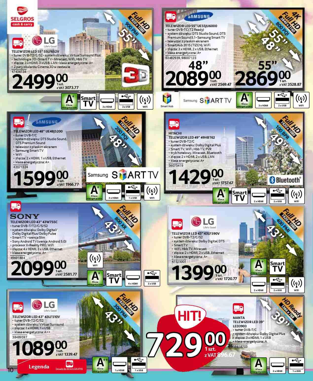 Gazetka promocyjna Selgros str. 10