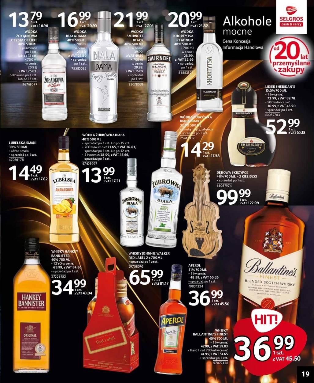 Gazetka promocyjna Selgros str. 19