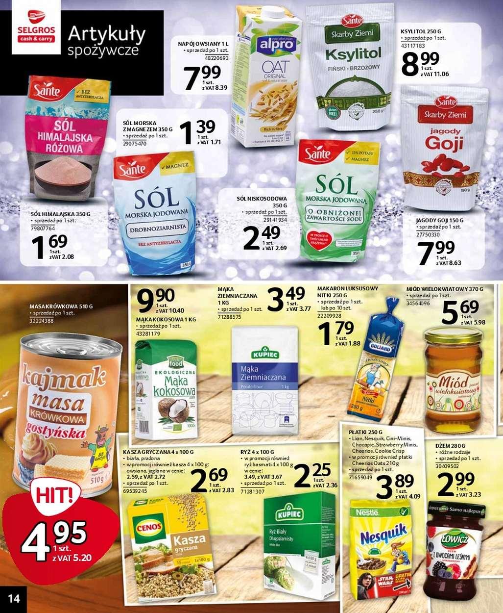 Gazetka promocyjna Selgros str. 14