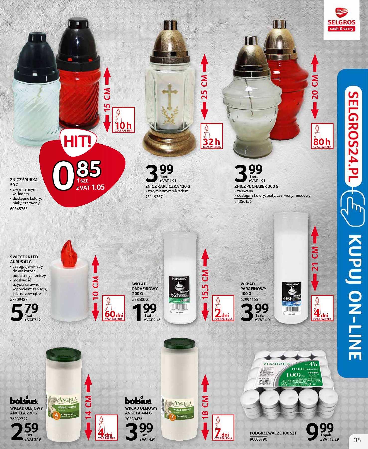 Gazetka promocyjna Selgros str. 35