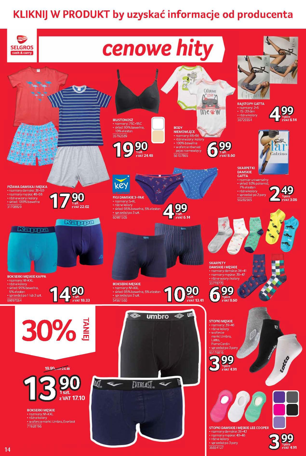 Gazetka promocyjna Selgros str. 14