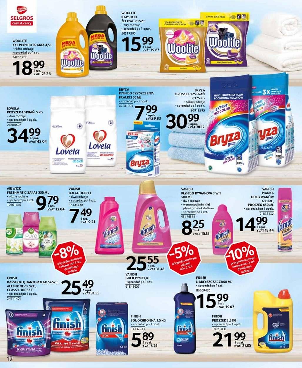 Gazetka promocyjna Selgros str. 12