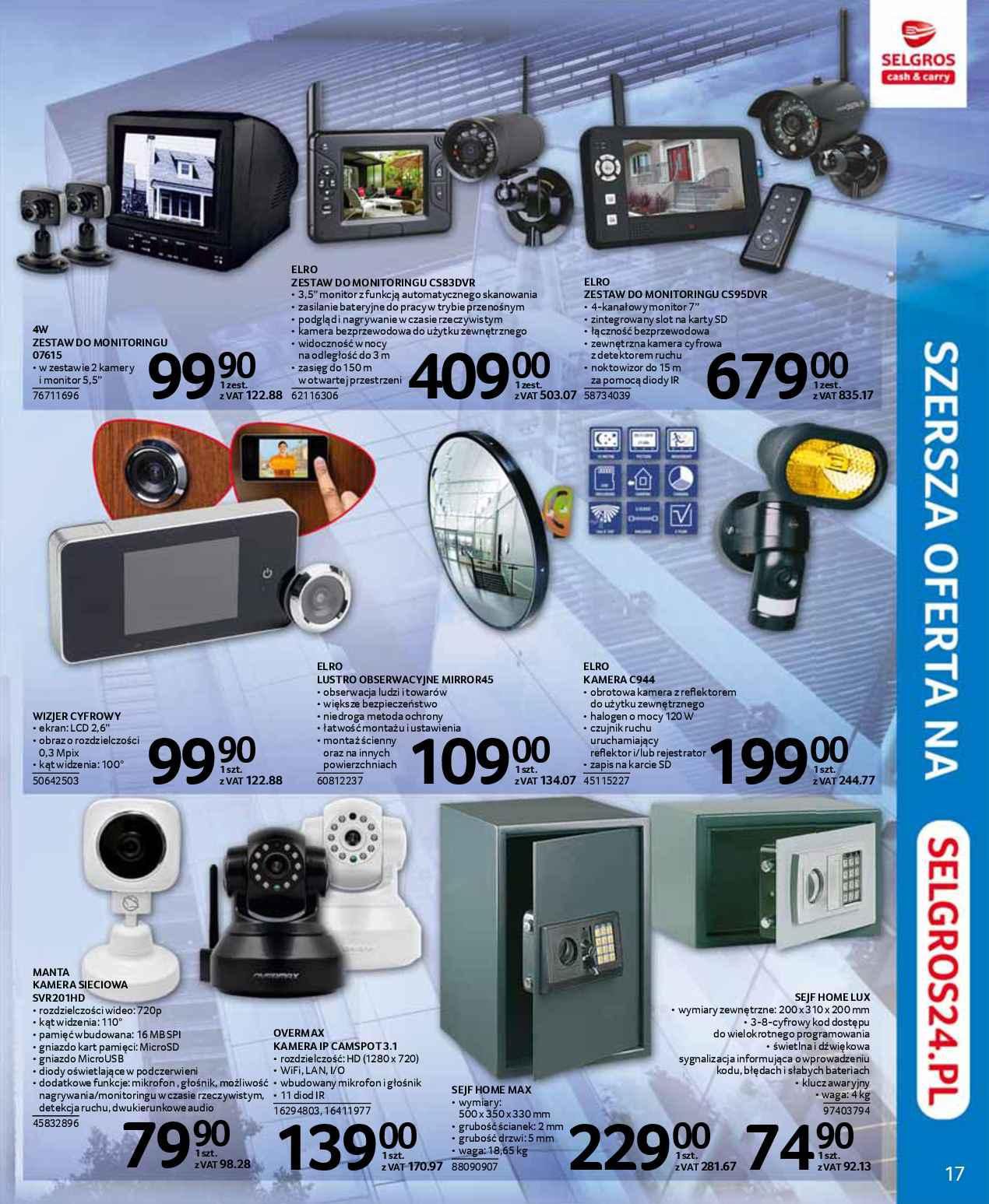 Gazetka promocyjna Selgros str. 17