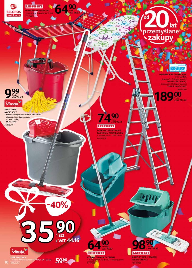Gazetka promocyjna Selgros str. 18