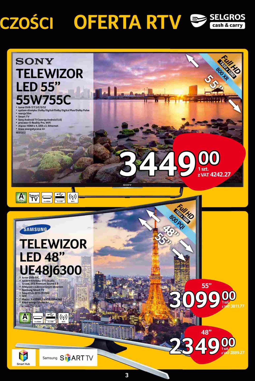 Gazetka promocyjna Selgros str. 3