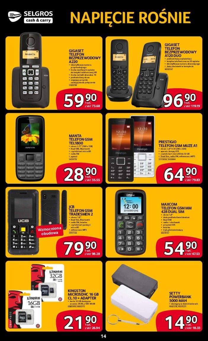 Gazetka promocyjna Selgros str. 14
