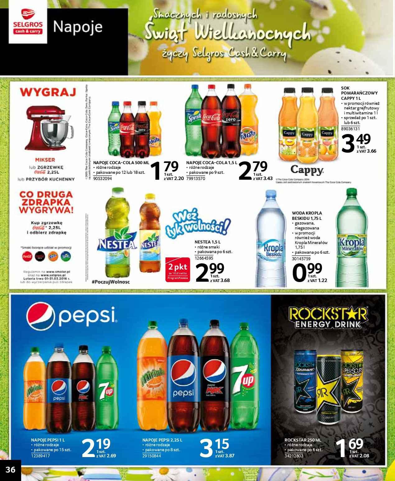 Gazetka promocyjna Selgros str. 36