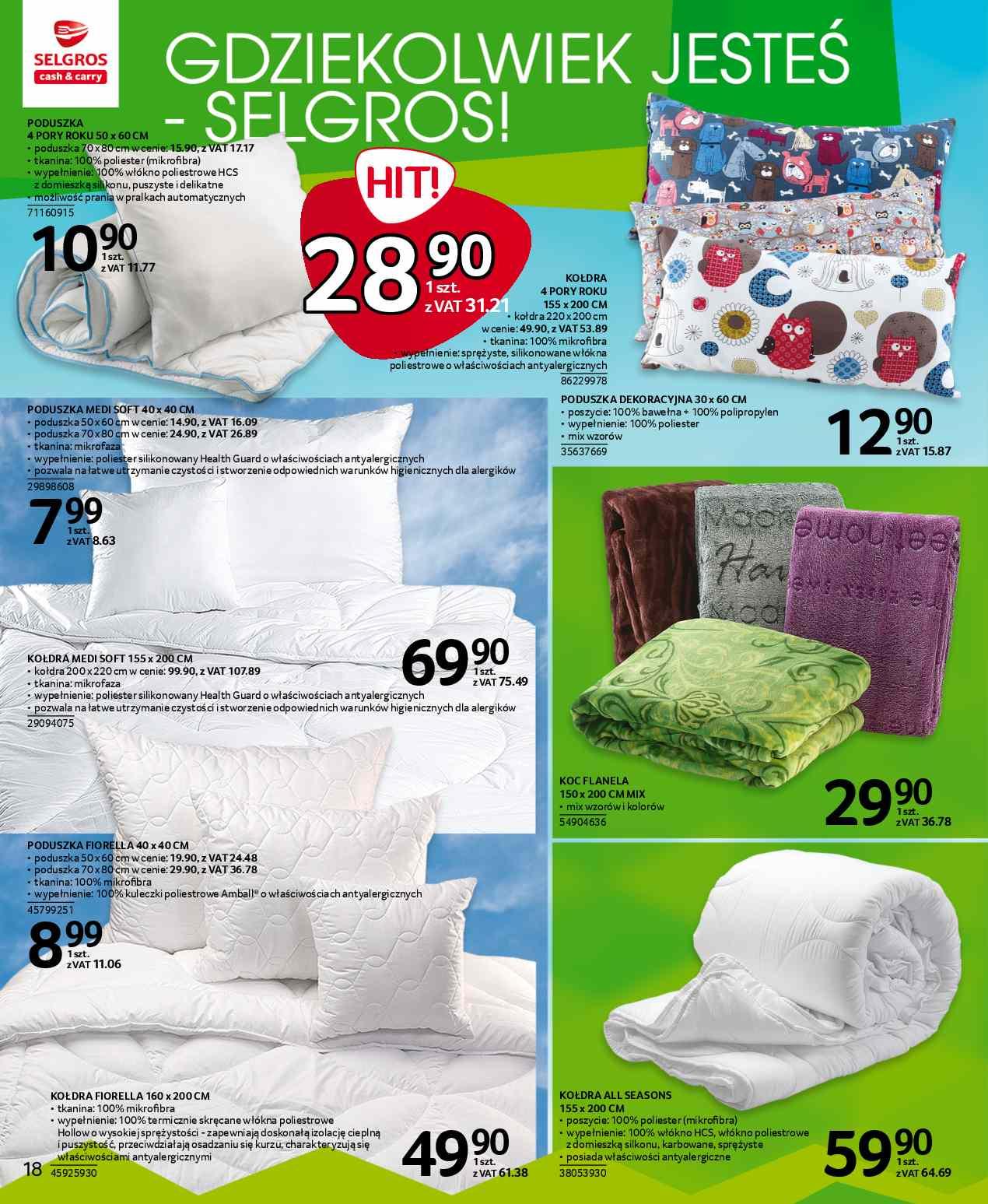 Gazetka promocyjna Selgros str. 18