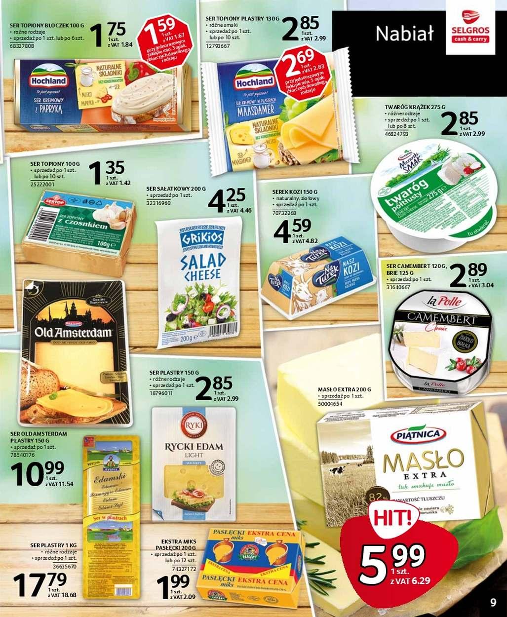 Gazetka promocyjna Selgros str. 9