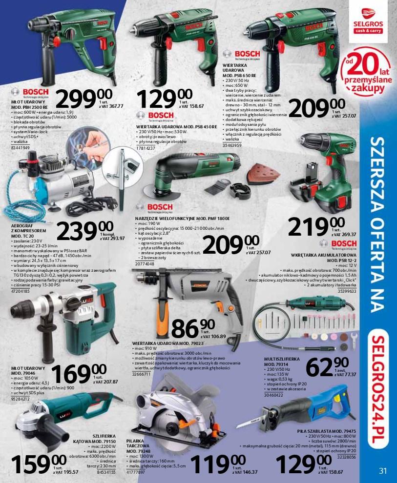 Gazetka promocyjna Selgros str. 31