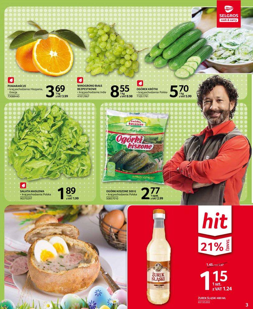 Gazetka promocyjna Selgros str. 3
