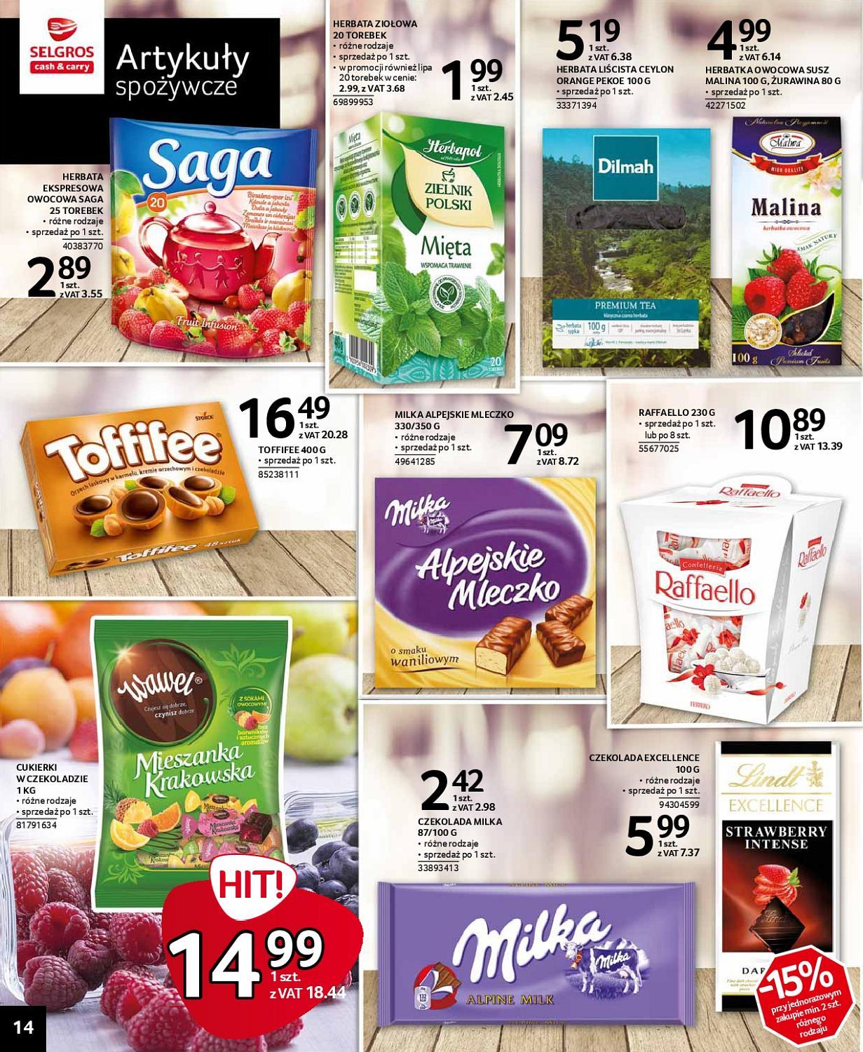 Gazetka promocyjna Selgros str. 14