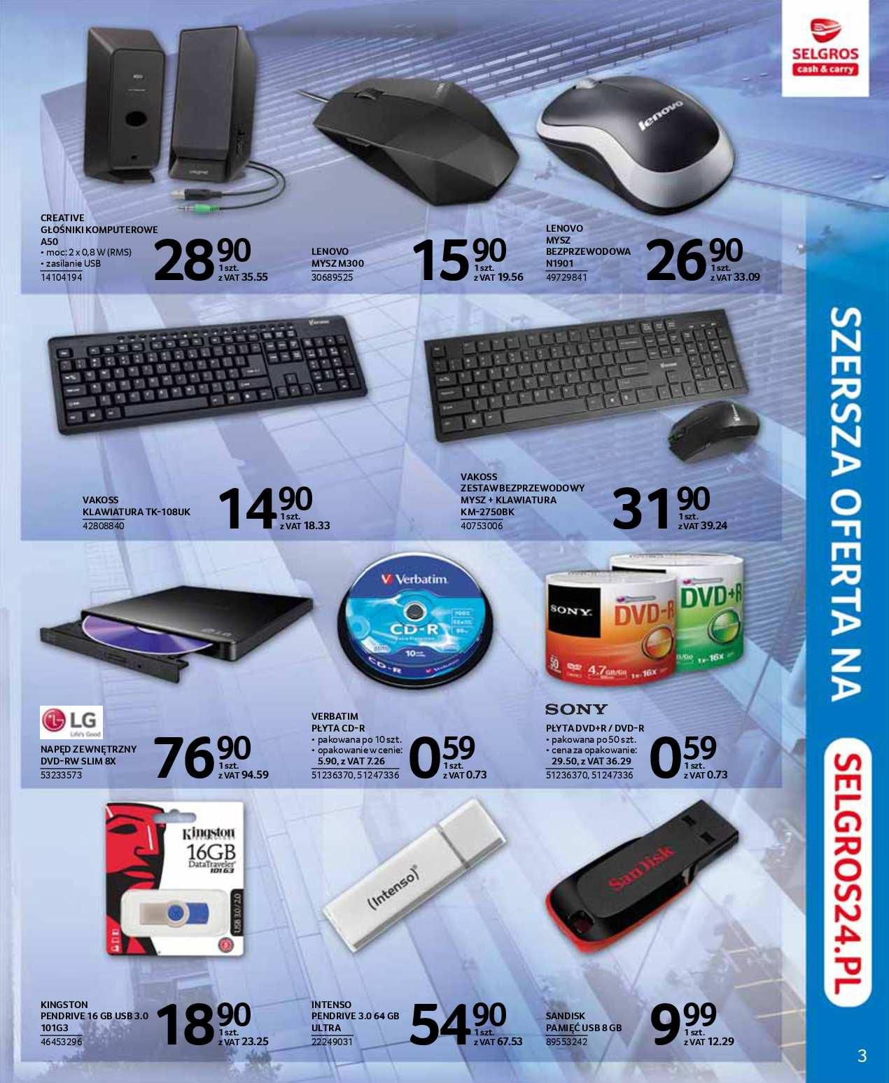 Gazetka promocyjna Selgros str. 3