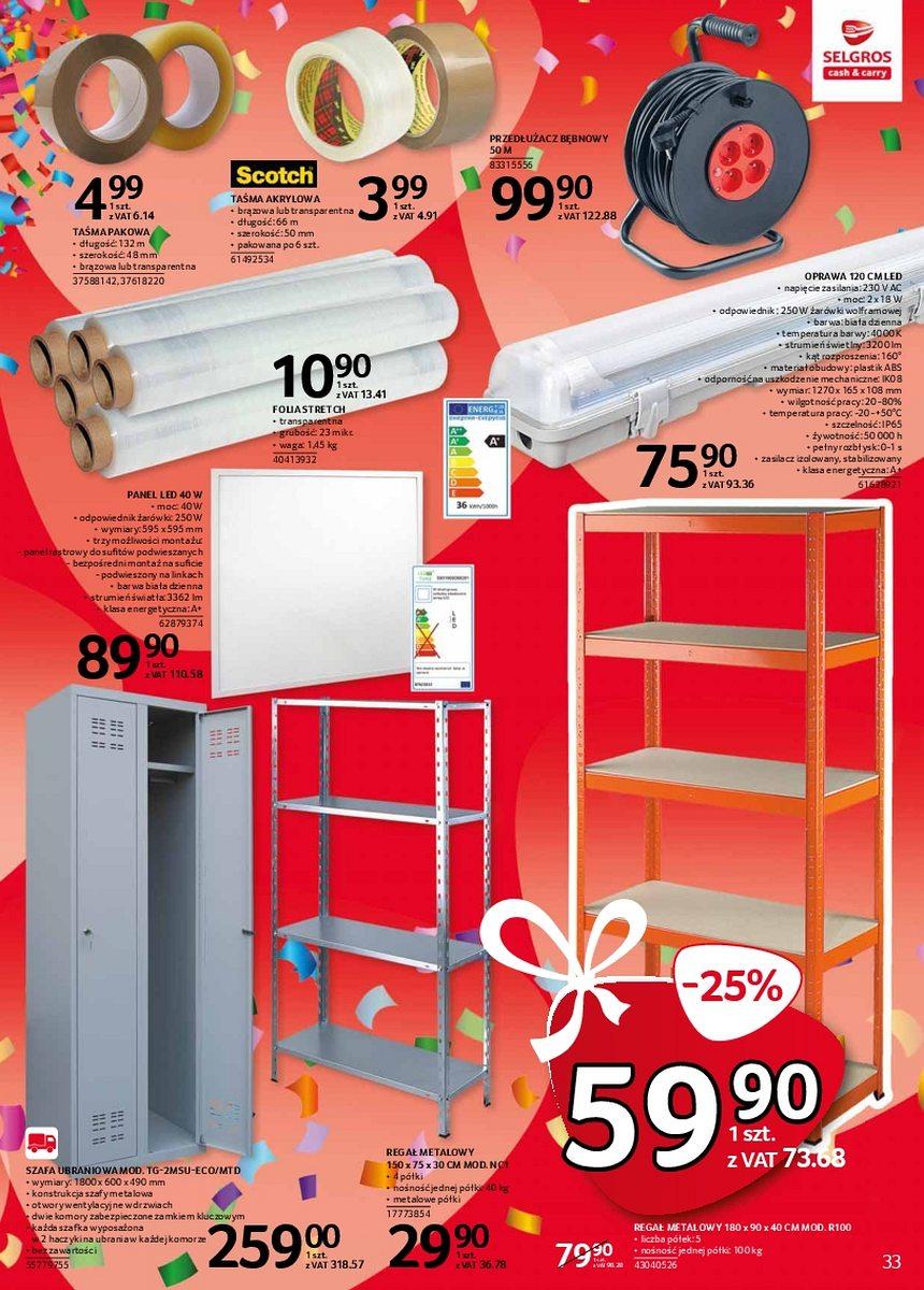Gazetka promocyjna Selgros str. 33