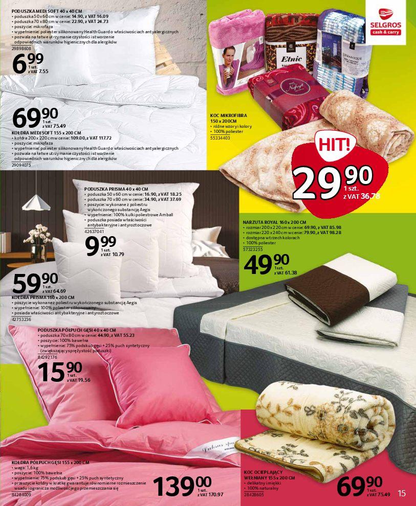 Gazetka promocyjna Selgros str. 15