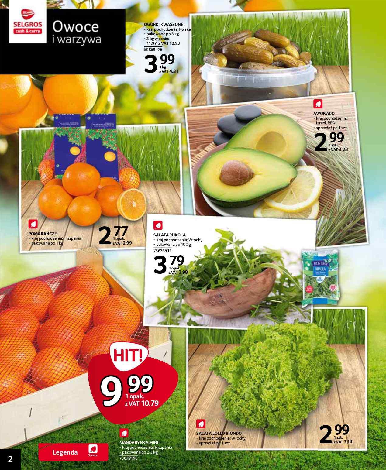 Gazetka promocyjna Selgros str. 2