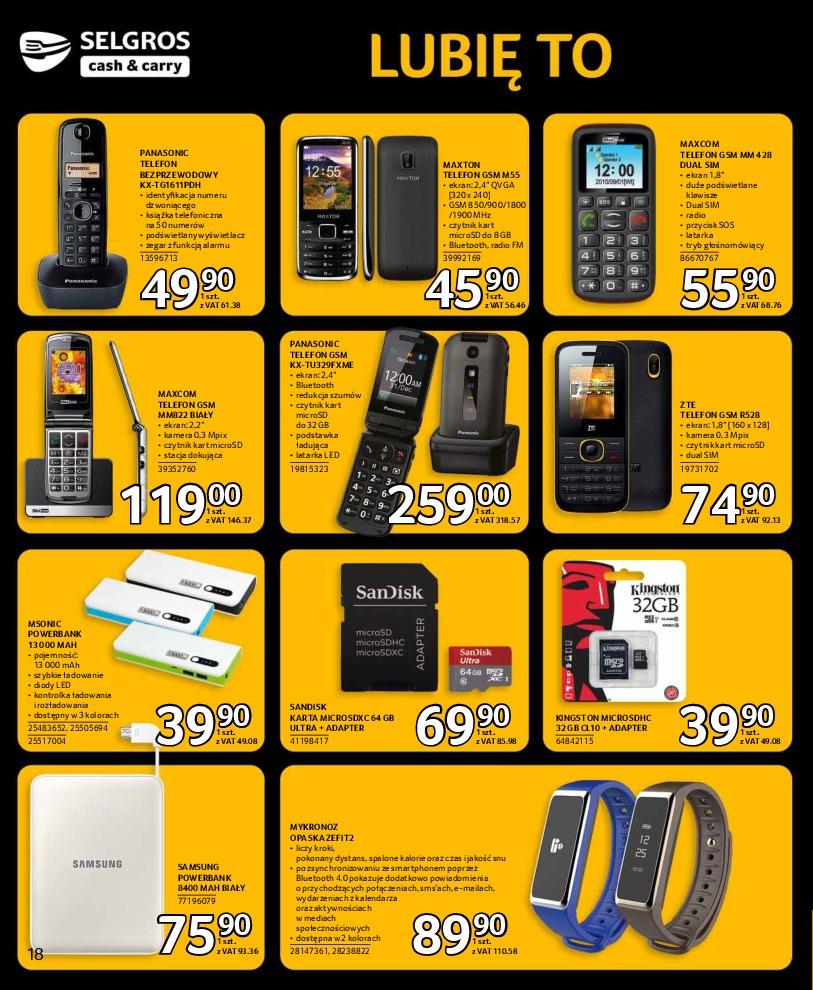 Gazetka promocyjna Selgros str. 18