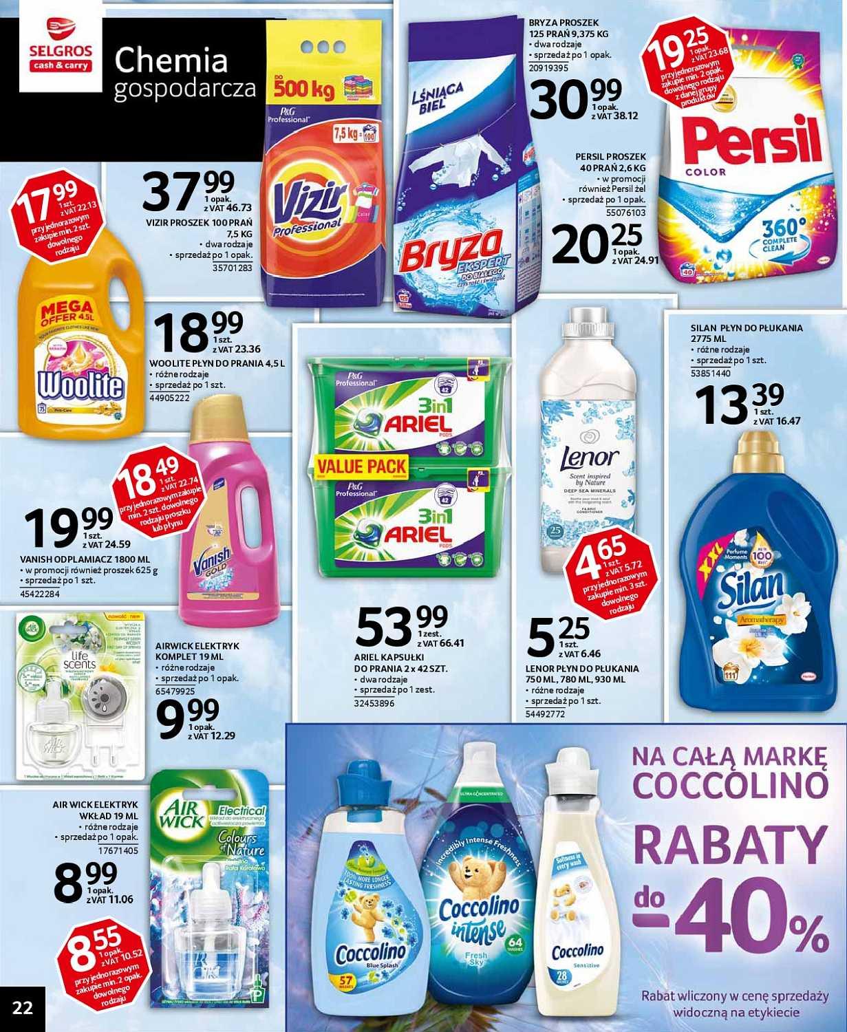 Gazetka promocyjna Selgros str. 22