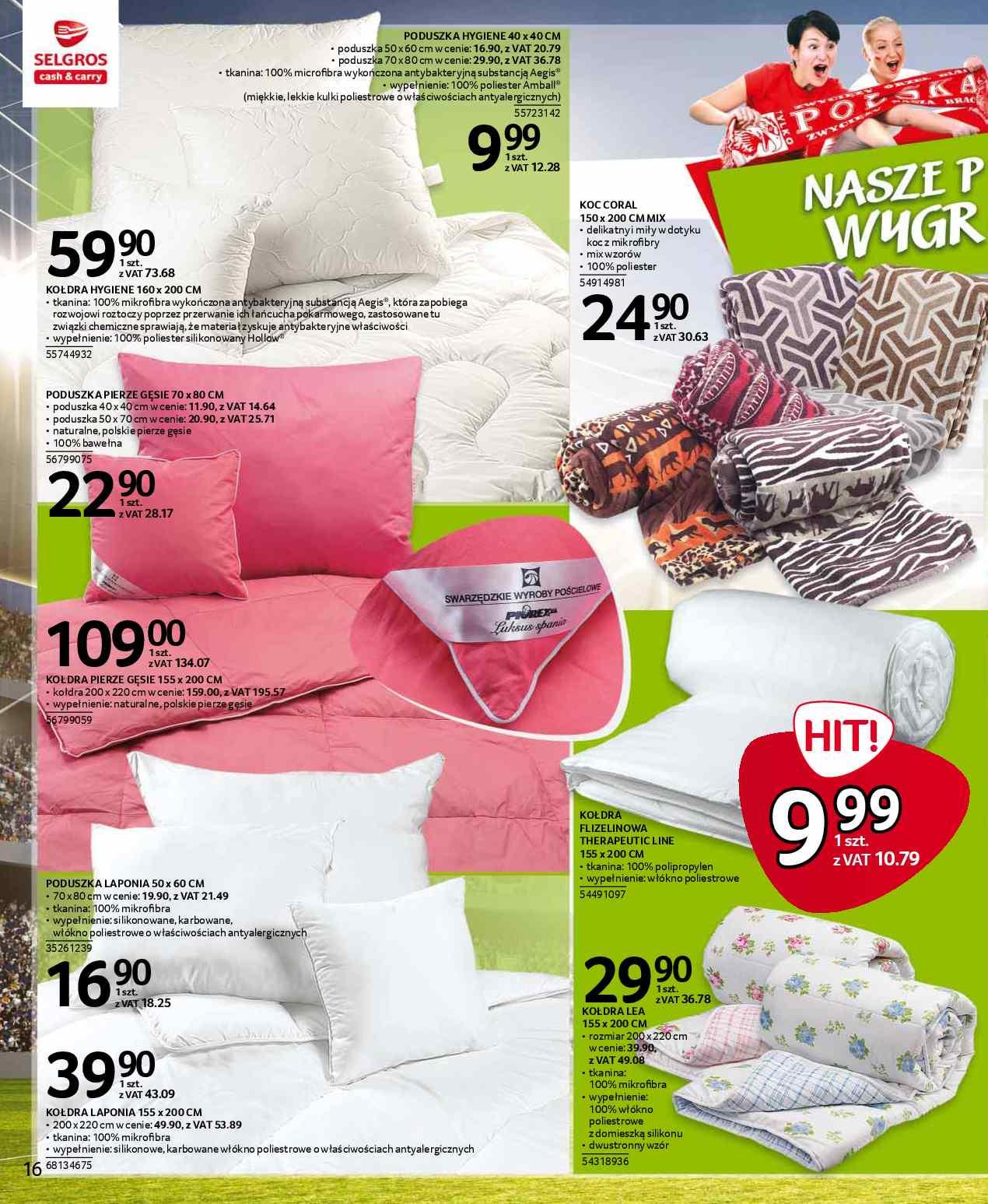 Gazetka promocyjna Selgros str. 16