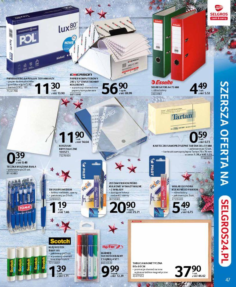 Gazetka promocyjna Selgros str. 47