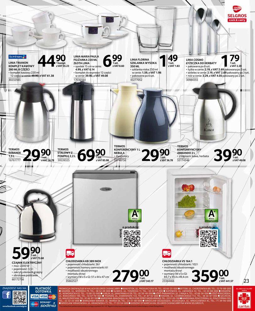 Gazetka promocyjna Selgros str. 23