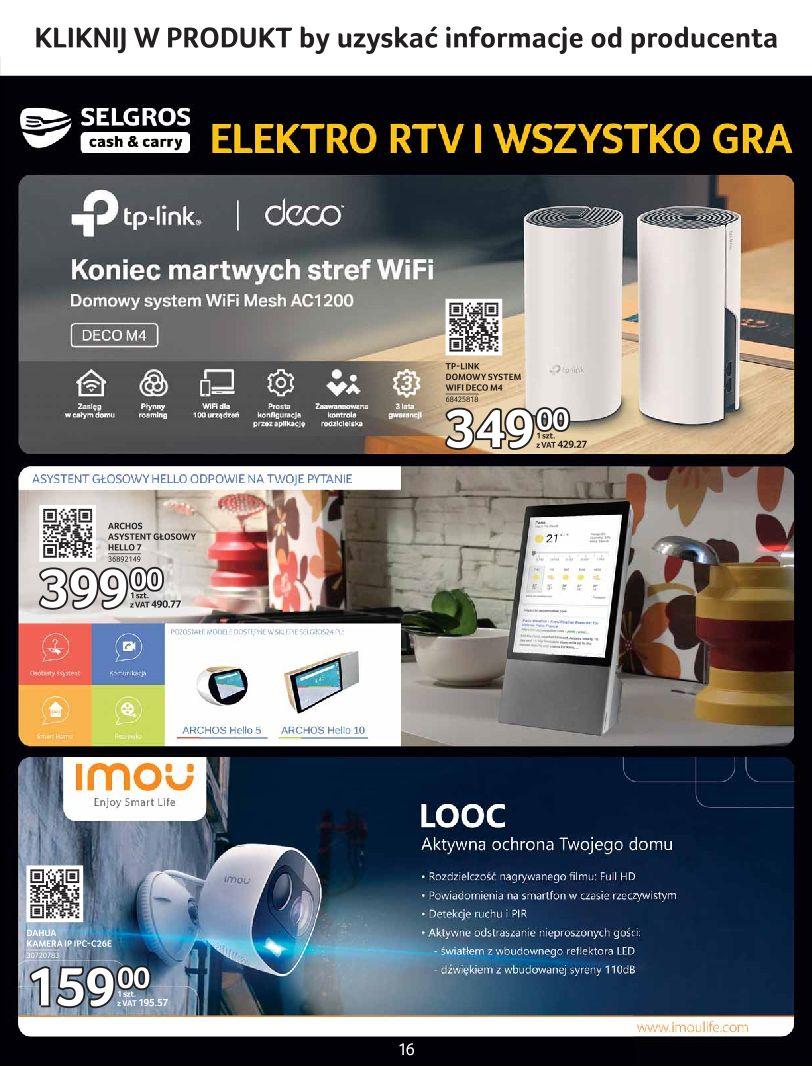 Gazetka promocyjna Selgros str. 16