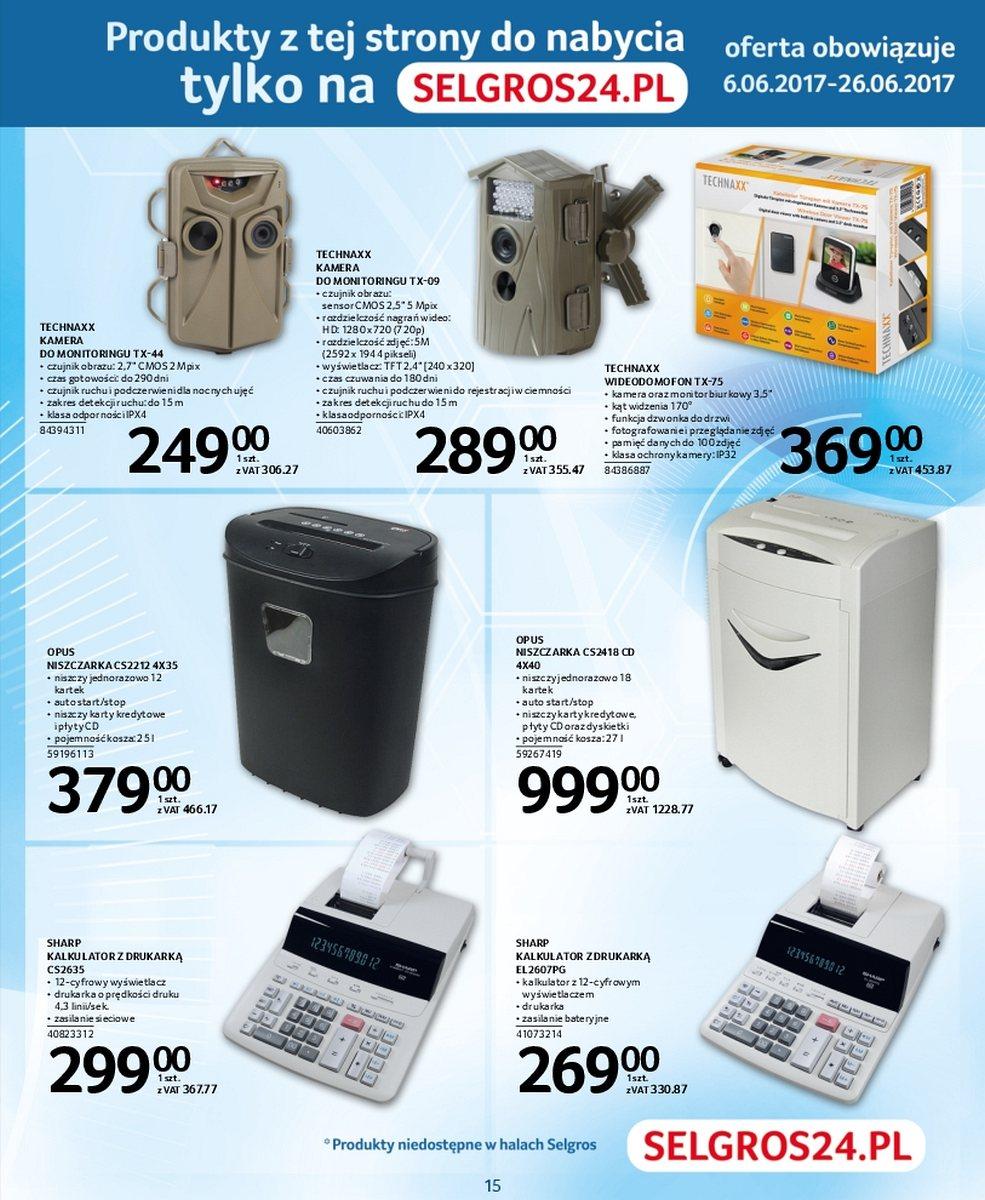 Gazetka promocyjna Selgros str. 15