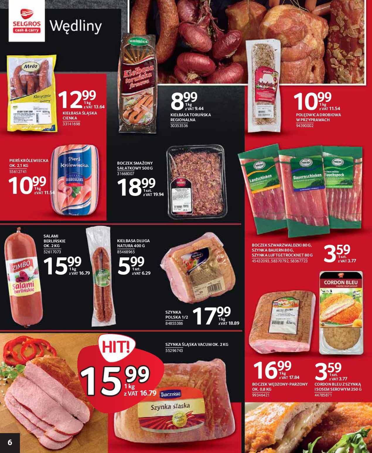Gazetka promocyjna Selgros str. 6
