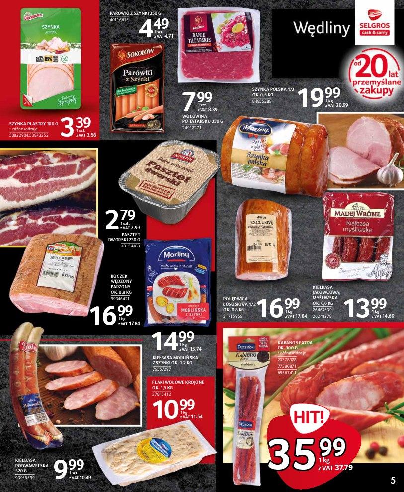 Gazetka promocyjna Selgros str. 5
