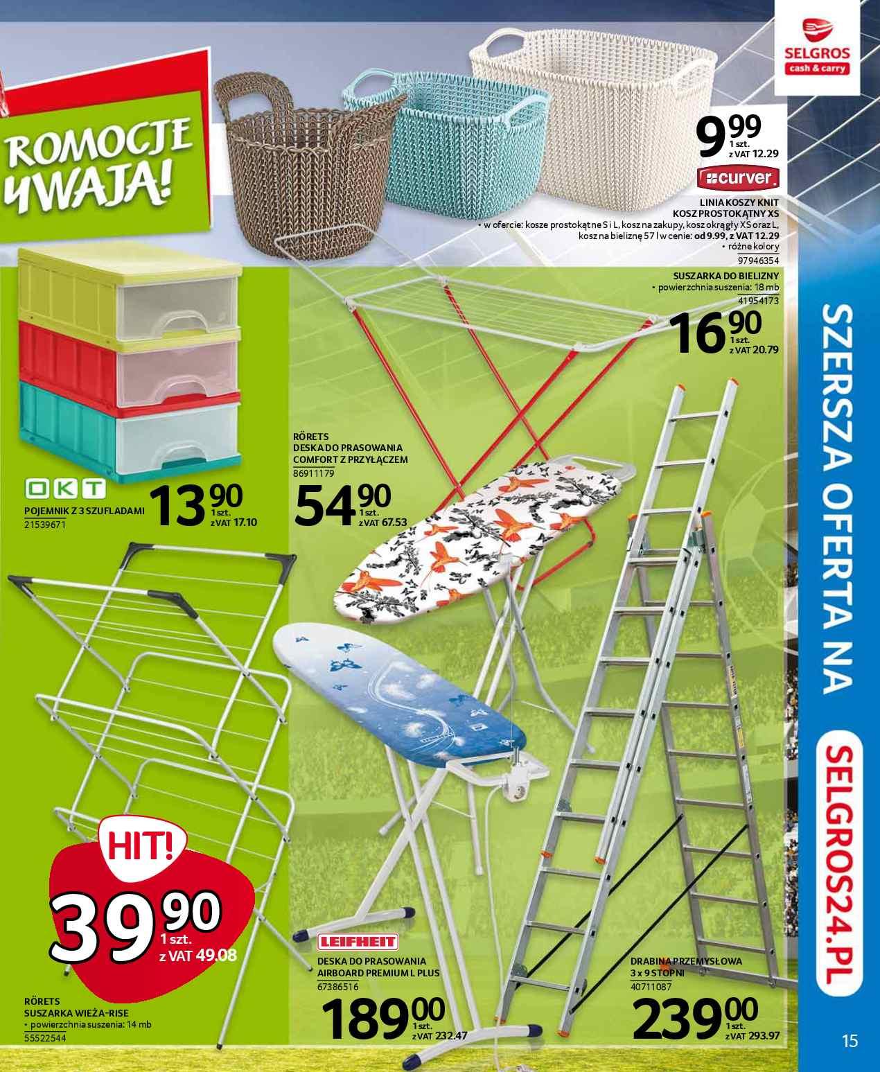 Gazetka promocyjna Selgros str. 15