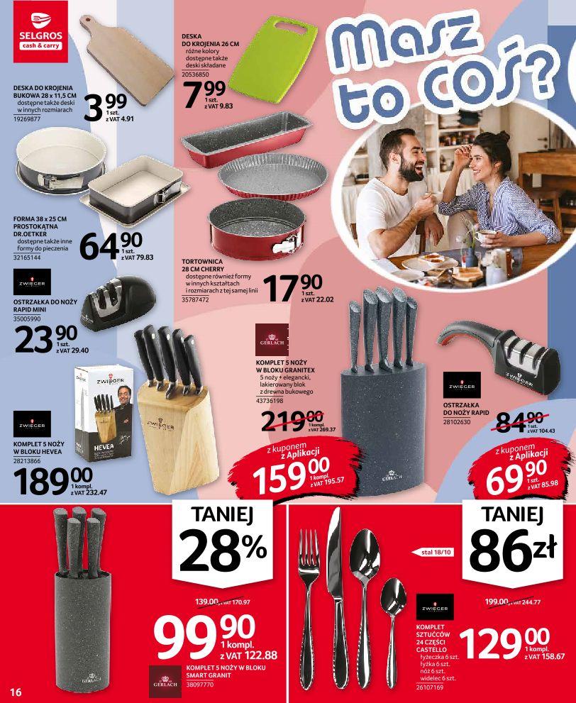 Gazetka promocyjna Selgros str. 16